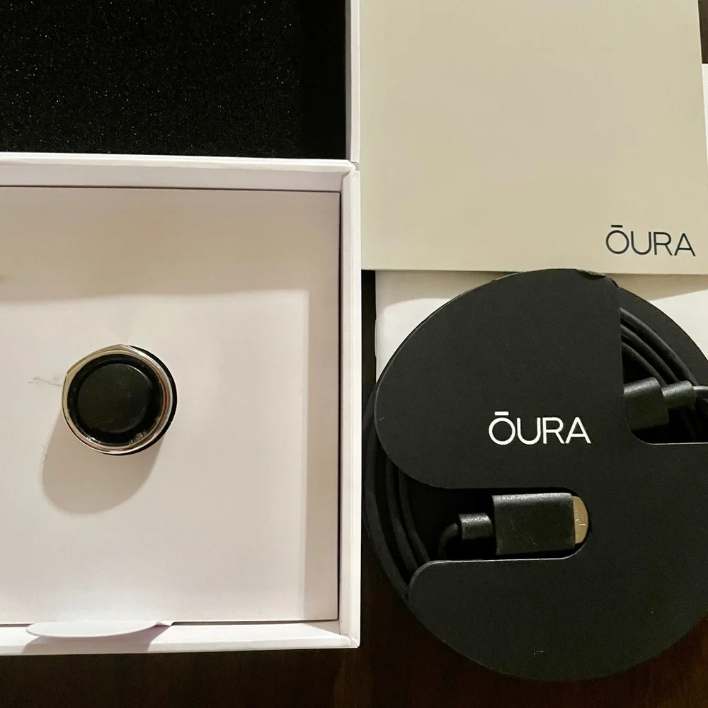 Oura Gen3 Heritage Silver US8